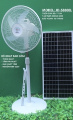 Quạt năng lượng mặt trời | JD -S8800L