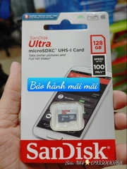 Thẻ Nhớ 128GB Sandisk - Hàng chính hãng | 7 năm | Full VAT | Tem nhập khẩu Synnex FPT