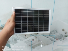 Solar Camera 4G YOOSEE TG37 6MP trắng 2 mắt 2 khung hình, khe sim 4G - Mẫu Mới (15 LED + Còi báo động đỏ + App: ESEECLOUD)