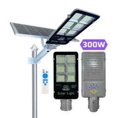 Đèn năng lượng mặt trời VD13300 - Đèn đường 300W - Tấm pin 60x35cm - Bảo hành chính hãng 2 năm