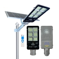 Đèn năng lượng mặt trời VD13200 - Đèn đường 200W - Tấm pin 60x35cm - Bảo hành chính hãng 2 năm