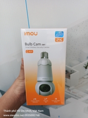 Bóng đèn thông minh IMOU S6DP-3M0WEB tích hợp cam xoay 360 độ | 3MP | 2K UHD (Có màu + Đàm thoại)