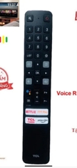 Remote TCL 2 nút trắng Netflix | có Voice