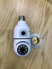 Camera Wifi BÓNG ĐÈN 2 MẮT YOOSEE A10  - lắp trực tiếp vào chui E27 có sẵn ở nhà, có màu ban đêm (Hàng loại A | Bảo hành 1 năm)
