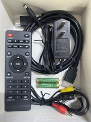 Android Tivi Box EVBOX MINI chuẩn 4K, có Bluetooth (Ram 2G Rom 16G)