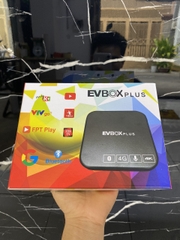 Android Tivi Box EVBOX PLUS chuẩn 4K, có Bluetooth (Ram 4G Rom 32G)