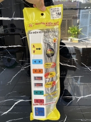 Ổ ĐIỆN HJD 0326B-10A - TRẮNG 3M - 0.75mm2 ( 20c/1thùng )