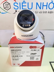 Camera TVI Hikvision DS-2CE76D0T-EXLPF đèn kép Hồng Ngoại & Ánh Sáng Trắng (3 chế độ thông minh)