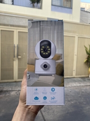 Camera Wi-Fi YOOSEE QS415 - 2 mắt 2 khung hình, có màu ban đêm (Hàng loại A)