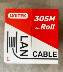 Cáp Mạng Cat6e Unitek C18144GN - 305m --- Xanh Lá