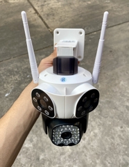 Camera Wifi 8MP Yoosee P26+ 3 mắt 3 khung hình ( App: ICAM365 )