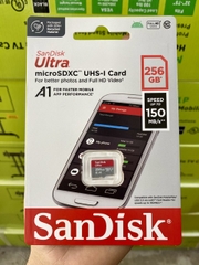 Thẻ Nhớ 256GB Sandisk - Hàng chính hãng | 10 năm | Full VAT | Tem nhập khẩu Synnex FPT