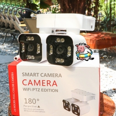 Camera Wifi 2 mắt 2 khung hình 8MP ICAM365 A10 Super ( Mua 1 được 2 )