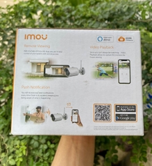 EOL... Camera Wifi 3.0MP IMOU F32MIP ( Có micro + Có Loa + hỗ trợ Đàm thoại 2 chiều + Vỏ sắt ) - Outdoor