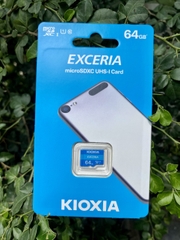 Thẻ nhớ 64GB KIOXIA (Nhật Bản) - Hàng chính hãng | Full Vat | 5 năm 1 đổi 1 tức thì