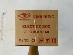 Tủ nhựa ABS - 200x300x160mm - Trắng