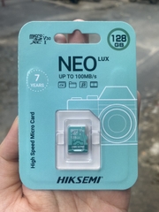 Thẻ nhớ 128GB HIKSEMI NEO LUXURY D3 Xanh Ngọc Bích (Lifetime | Hộp 50c HS-TF-D3-128G )