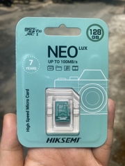 Thẻ nhớ 128GB HIKSEMI NEO LUXURY D3 Xanh Ngọc Bích (Lifetime | Hộp 50c HS-TF-D3-128G )