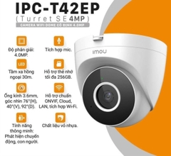 Camera IP Wifi Dome 4MP IMOU IPC-T42EP