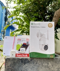 Tặng thẻ 64GB, hộp kỹ thuật, phích âm... AI Camera Wi-Fi 4MP Reoqoo Smart Camera X31B chuẩn 2K+, có màu ban đêm (Mã: XT-X10B | Thùng 16c | Bảo hành 30 tháng nhiều hơn so với 24 tháng của Imou và Ezviz )