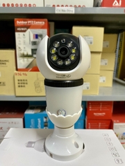 Camera Wifi YOOSEE tích hợp bóng đèn siêu sáng đàm thạm 2 chiều ( xem đêm có màu )