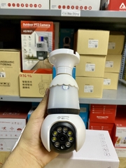 Camera Wifi YOOSEE tích hợp bóng đèn siêu sáng đàm thạm 2 chiều ( xem đêm có màu )