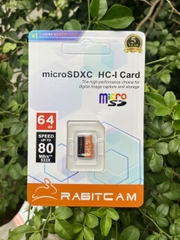 Thẻ nhớ 64GB RabitCam - Hàng nhập khẩu | Bảo Hành 5 Năm 1 Đổi 1 Tức Thì