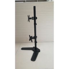 Tay đỡ 2 màn hình xoay EZ47 đặt bàn ( 19''-27'')