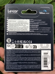 Thẻ nhớ Lexar 32GB (Hàng chính hãng | 3 năm)
