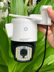 Camera Wifi 12MP Yoosee F36D-White | 4K | Ngoài trời | 2 ống kính 2 khung hình