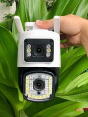 Camera Wifi 12MP Yoosee F36D-White | 4K | Ngoài trời | 2 ống kính 2 khung hình (Bảo hành 1 năm)