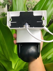 Camera Wifi 9MP Yoosee QPT366-B có ĐÈN BÁO ĐỘNG ĐỎ | 4K | Ngoài trời | 2 ống kính 2 khung hình (Hình OVAN)