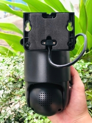 Camera Wifi 12MP Yoosee F36D-Black | 4K | Ngoài trời | 2 ống kính 2 khung hình