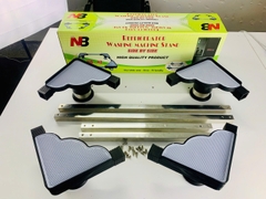 Chân Máy giặt, Tủ lạnh inox NB-42 ( Min 750mm - Max 970mm)