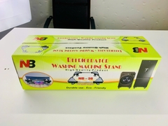 Chân máy giặt tủ lạnh INOX NB-38 48-60cm, có lót cao su chống trượt (NB-38 | Tải trọng: 9kg - 270 Lít)