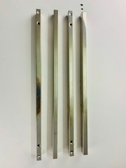 Chân máy giặt tủ lạnh INOX NB-38 48-60cm, có lót cao su chống trượt (NB-38 | Tải trọng: 9kg - 270 Lít)