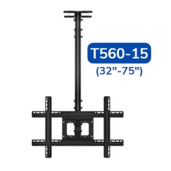 Giá treo tivi thả trần T560-15 (32-75 inch) dùng cho tivi , biển hiệu, biển menu,...