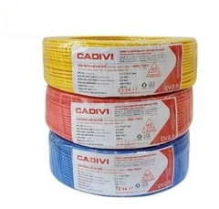 Cuộn dây điện đơn Cadivi CV 2.5 0.6/1kV – Dài 100m