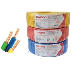 Cuộn dây điện đơn Cadivi CV 3.5 0.6/1kV – Dài 100m
