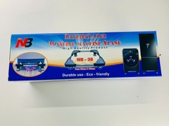 Chân Đỡ Máy Giặt, Tủ Lạnh inox NB-38 (460mm – 630mm) *mẫu mới* có lót cao su chống trượt (NB-38 | Tải trọng: kg - 270 Lít )