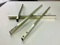 Chân Đỡ Máy Giặt, Tủ Lạnh inox NB-38 (460mm – 630mm) *mẫu mới* có lót cao su chống trượt (NB-38 | Tải trọng: kg - 270 Lít )