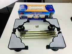 Chân Đỡ Máy Giặt, Tủ Lạnh inox NB-38 (460mm – 630mm) *mẫu mới* có lót cao su chống trượt (NB-38 | Tải trọng: kg - 270 Lít )