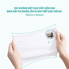 Combo 03 Khăn Ướt Niva Baby 80 Tờ NB1 Đa Năng, Tiện Dụng, Diệt Khuẩn, An Toàn Cho Trẻ Sơ Sinh Phụ Nữ Mang Thai