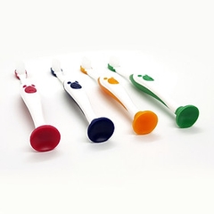 Bộ 4 Bàn Chải Đánh Răng Kids S2 Dành Cho Bé Từ 5 Tuổi Sợi Chỉ Tơ Nha Khoa Mềm (Giao Màu Ngẫu Nhiên)