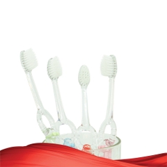 Combo 3 Bàn Chải Đánh Răng Lipzo Kids S1 Lông Chỉ Tơ Nha Khoa Kháng Khuẩn Mềm Mảnh Dành Cho Bé Từ 2 Tuổi Trở Lên