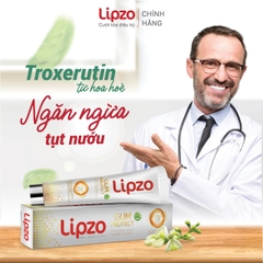 Kem Đánh Răng Lipzo Gum Protect 185g Ngừa Tụt Nướu, Chảy Máu Chân Răng, Kháng Khuẩn, Răng Khỏe