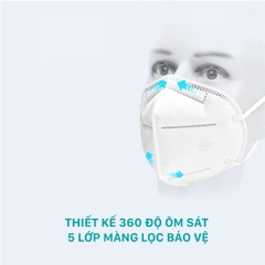 5 hộpkhẩu trang n95 x 20 chiếc