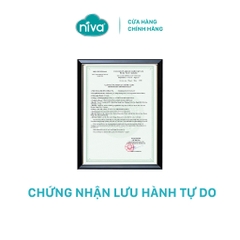 Combo 5 Hộp Khẩu Trang Niva Y Tế 4 Lớp Hộp 20 Cái Kháng Khuẩn, Ngăn Khói Bụi, Vi Khuẩn Hàng Chính Hãng Cao Cấp