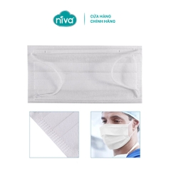 Khẩu Trang Y Tế 4 Lớp Niva Hộp 20 Cái Kháng Khuẩn, Ngăn Khói Bụi, Vi Khuẩn Hàng Chính Hãng Cao Cấp