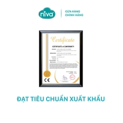 Khẩu Trang 3D Người Lớn Niva Hộp 10 Cái Cấu Trúc 3 Lớp Ngăn Bụi Mịn Kháng Khuẩn Hàng Chính Hãng Cao Cấp